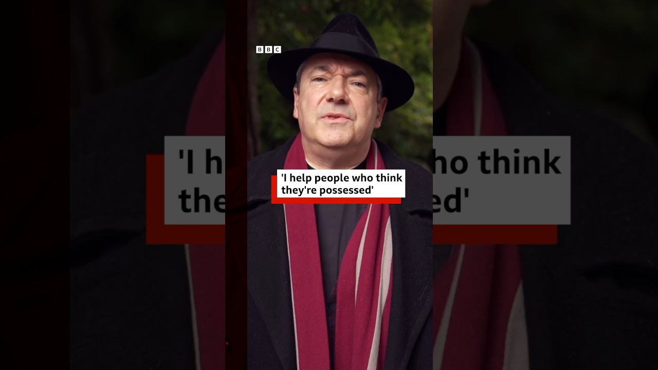 Dr Bray is a real-life ‘exorcist’ who investigates the unexplained. #Halloween #BBCNews