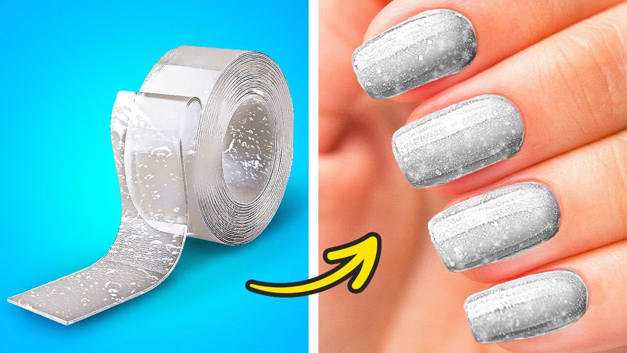 Easy Nail Hacks On A Budget 💅✨ Cute Ideas & Amazing Crafts To Try At Home