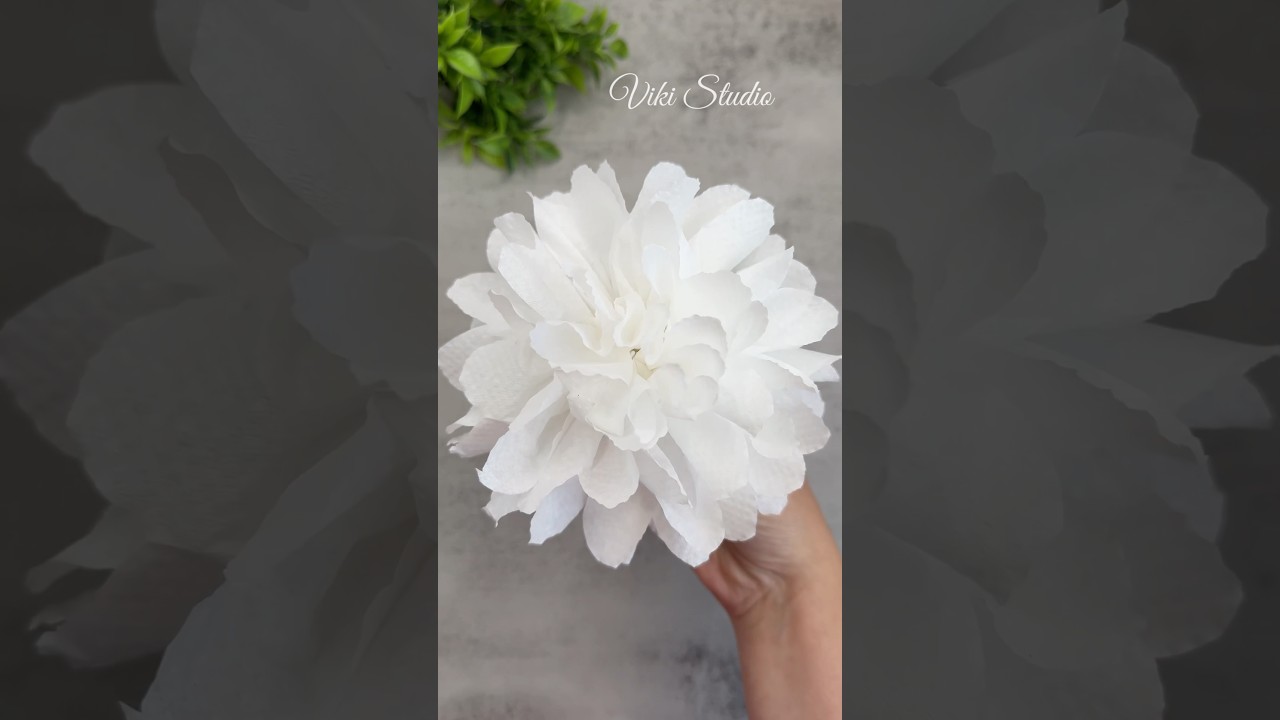 Easy Paper Craft Ideas! Home decor Paper Flowers