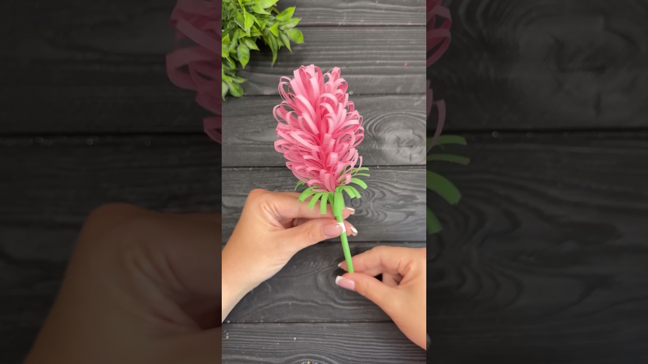 Easy Paper Craft Ideas! Home decor Paper Flowers