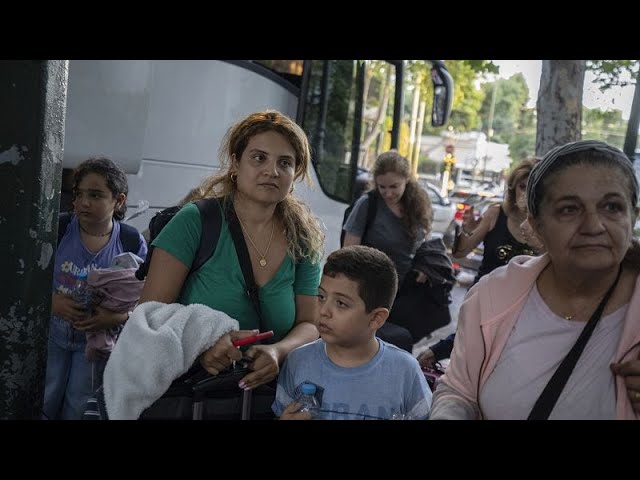 EU countries continue to evacuate citizens from Lebanon as fighting escalates