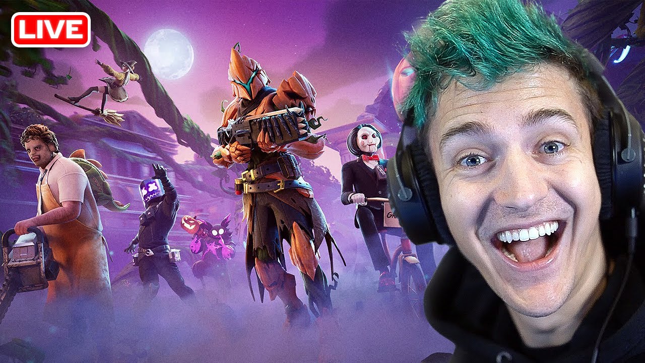 Exploring the NEW Fortnitemares Update 🔴 Live