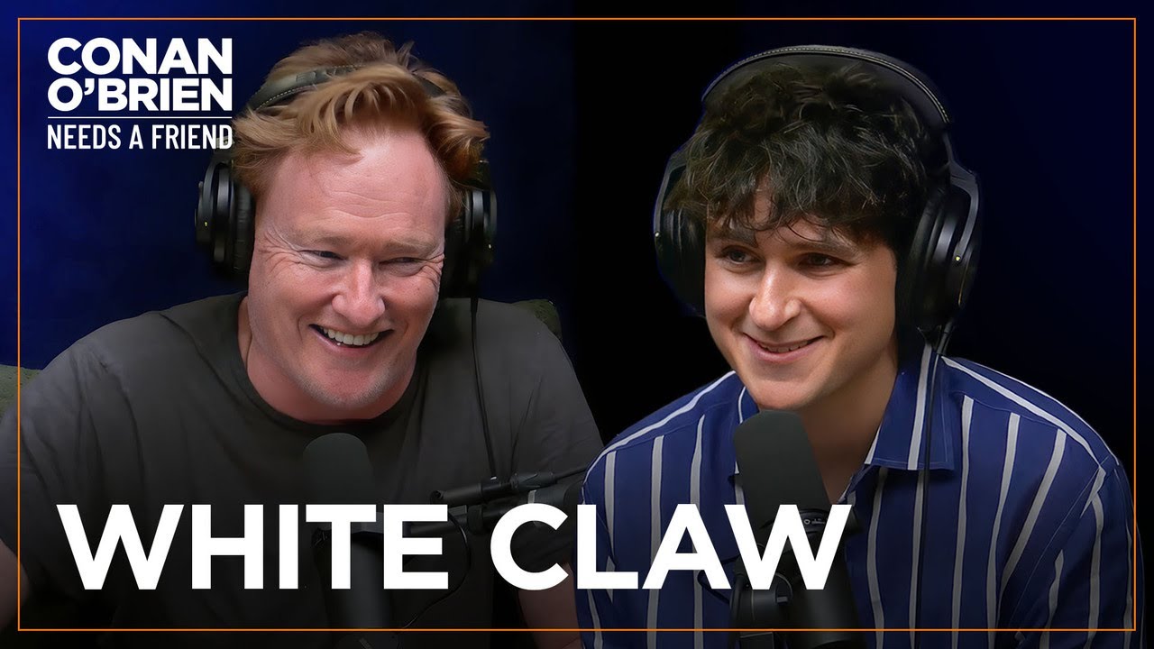 Ezra Koenig & Rashida Jones Introduced Conan To White Claw | Conan O’Brien Needs A Friend