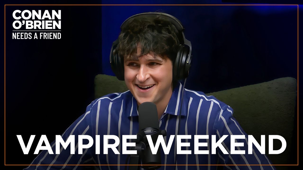 Ezra Koenig Was A Public School Teacher Before Vampire Weekend | Conan O’Brien Needs A Friend