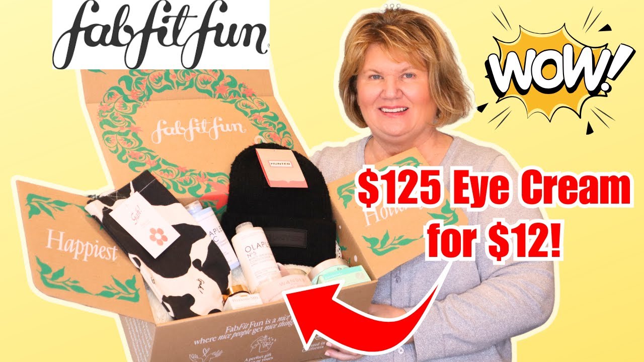 FABFITFUN Winter 2024: Get 6 Full-Sized Brand Name Products for $12 EACH!