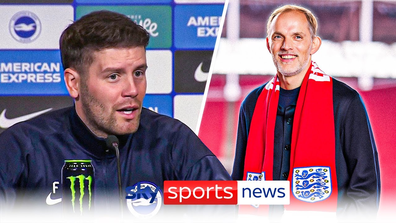 Fabian Hürzeler reacts to Thomas Tuchel becoming England manager