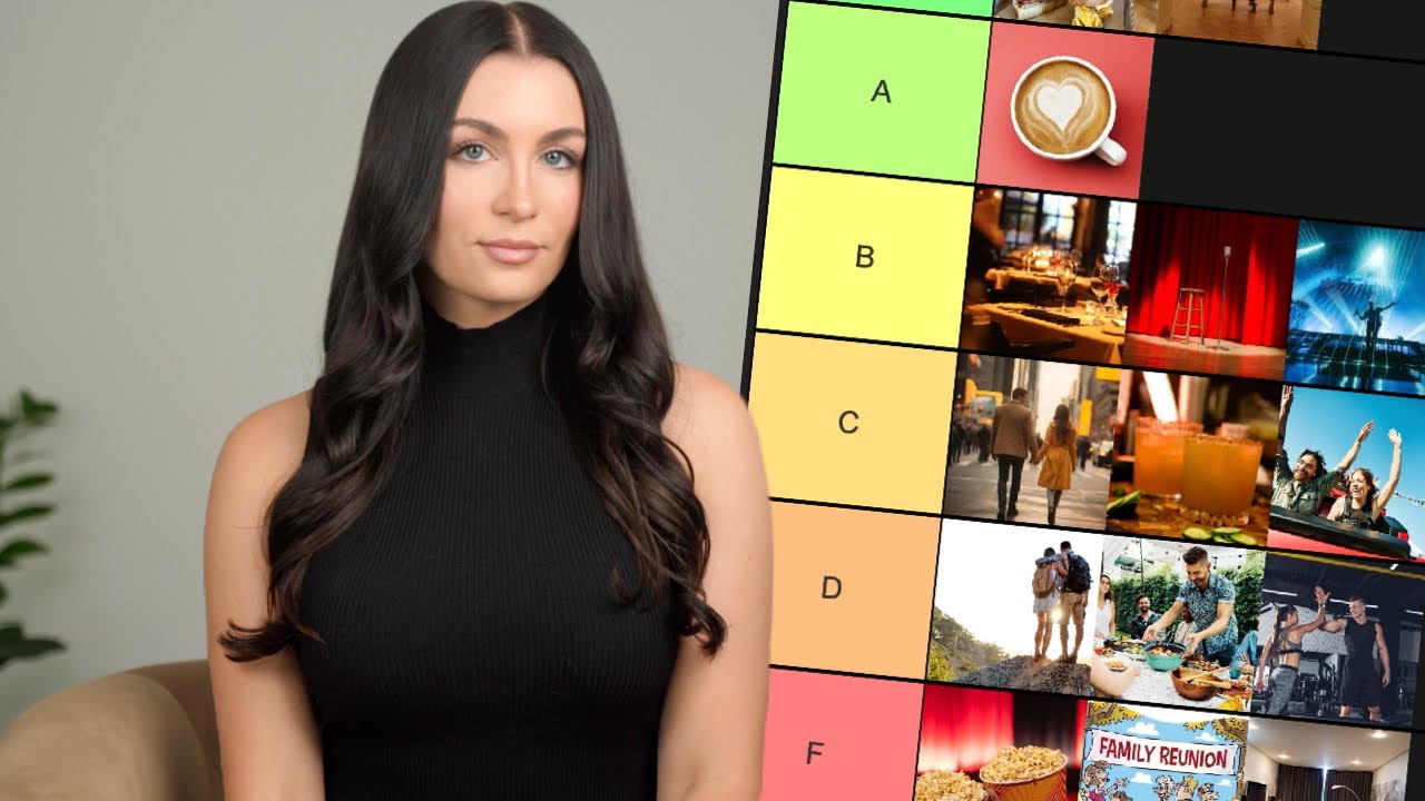 First Date Tier List (From A Woman’s Perspective)