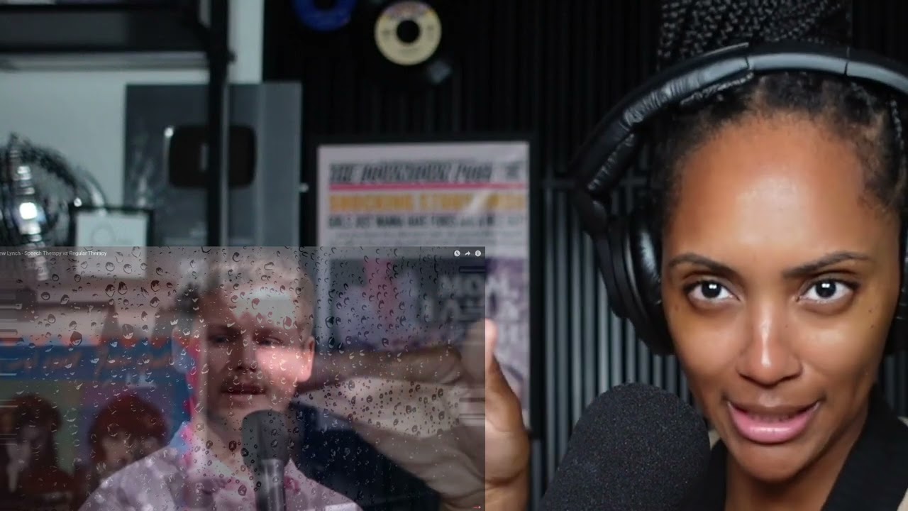 FIRST TIME REACTING TO | Drew Lynch | Speech Therapy vs Regular Therapy