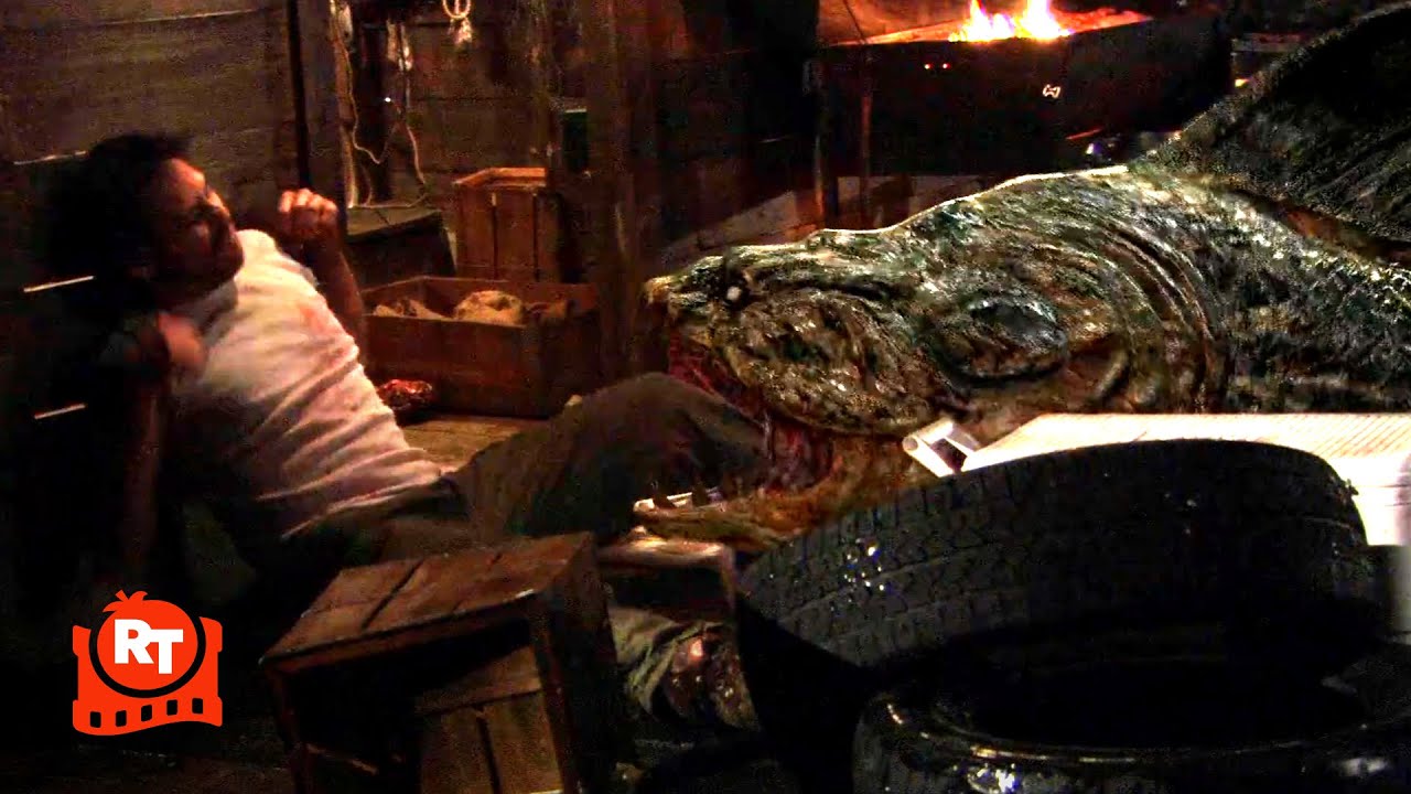 Frankenfish (2004) – Frankenfish Gets Killed and BBQed!…Oh Wait… Scene | Movieclips