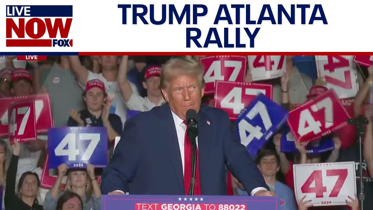FULL REMARKS: Trump rallies in Atlanta  | LiveNOW from FOX