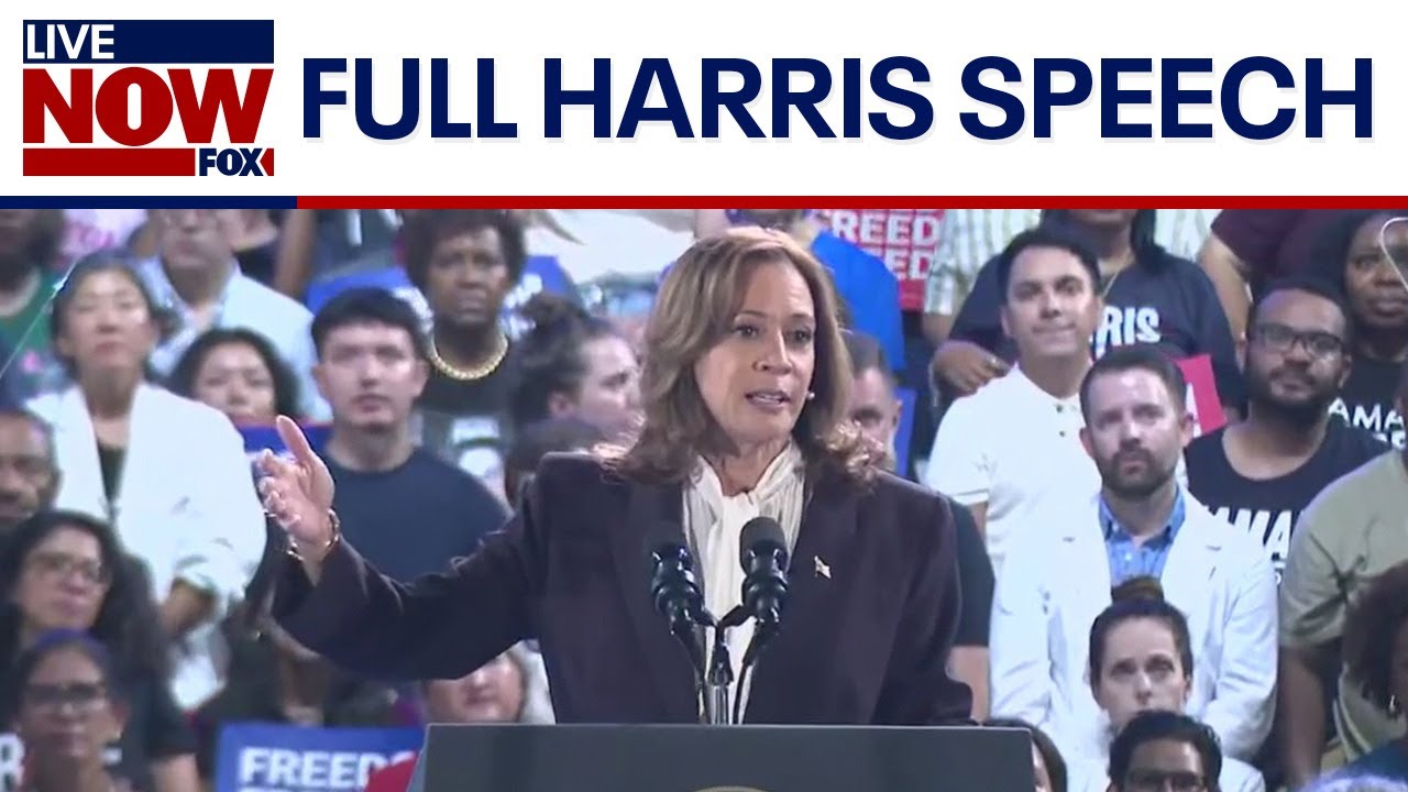 FULL SPEECH: Harris rallies for reproductive freedom in Houston, TX | LiveNOW from FOX