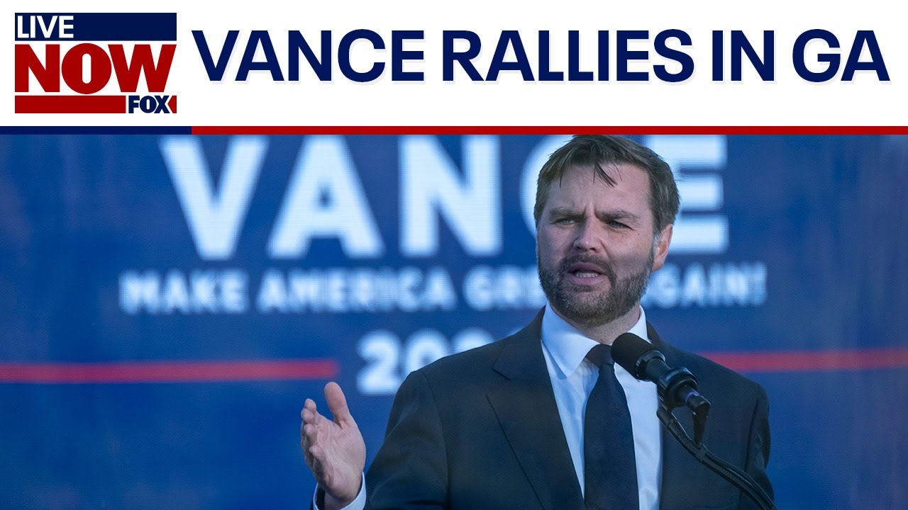 FULL SPEECH: JD Vance speaks in battleground state Georgia | LiveNOW from FOX