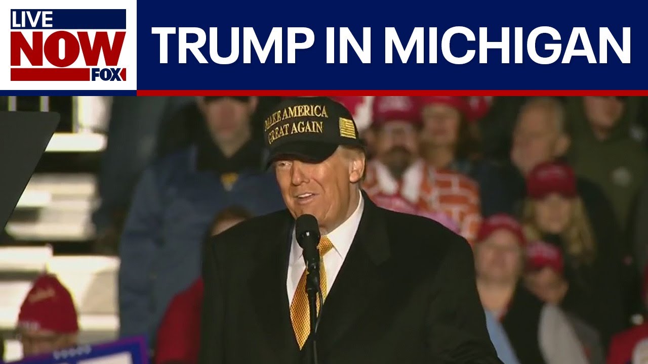 FULL SPEECH: Trump campaigns in battleground Michigan  | LiveNOW from FOX