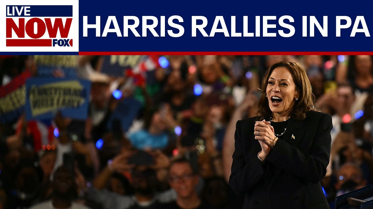 FULL SPEECH: VP Harris speaks at rally in Harrisburg, PA  | LiveNOW from FOX