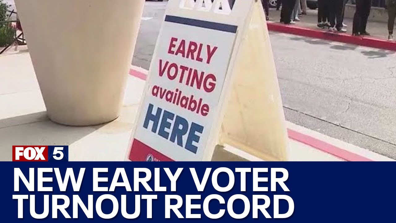 Georgia more than doubles early voter turnout | FOX 5 News