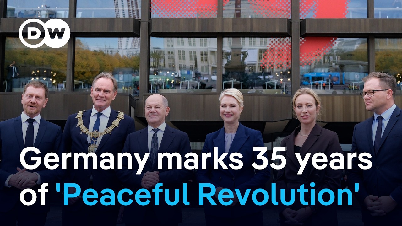 Germany celebrates 35th anniversary of Monday Demonstrations | DW News