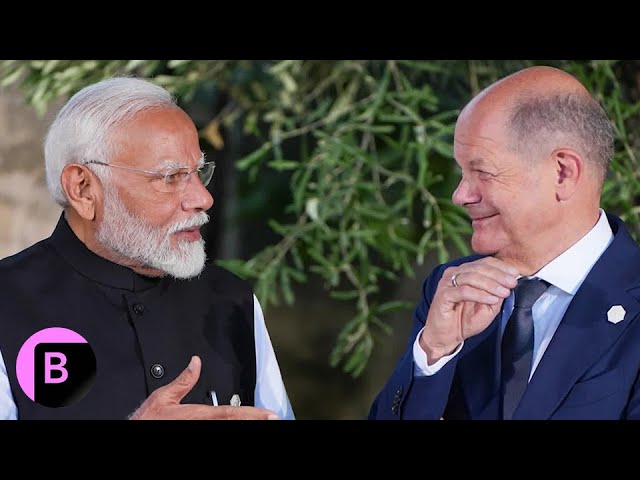 Germany’s Scholz in India to Meet With Modi