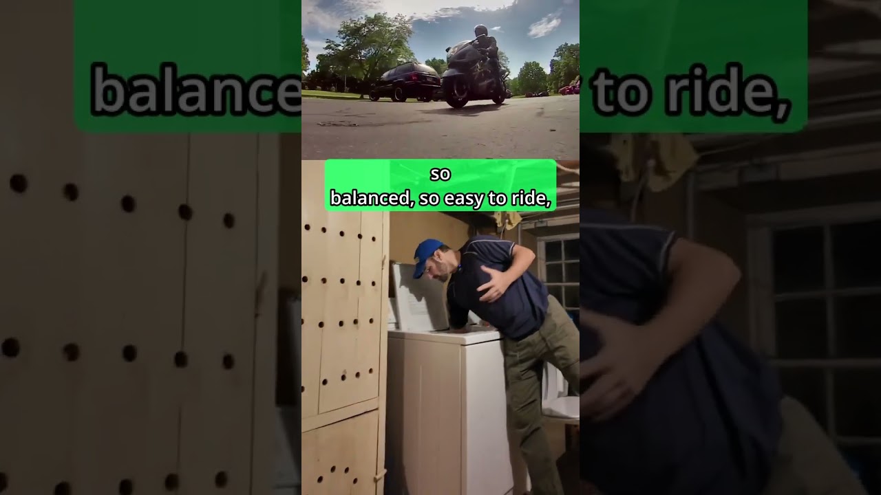 Go on a diet before buying a Suzuki Hayabusa #advice #suzuki #hayabusa #superbike #motorcycle