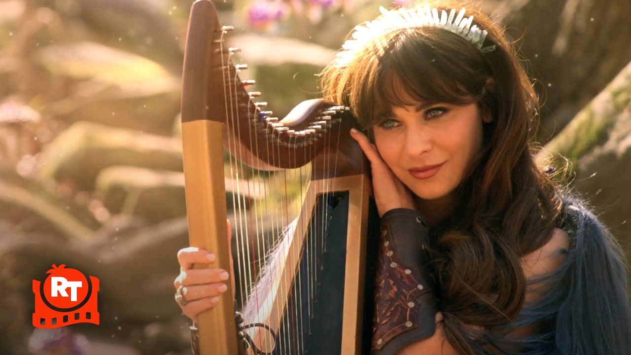 Harold and the Purple Crayon (2024) – Jemaine Clement Flirts With Zooey Deschanel Scene | Movieclips