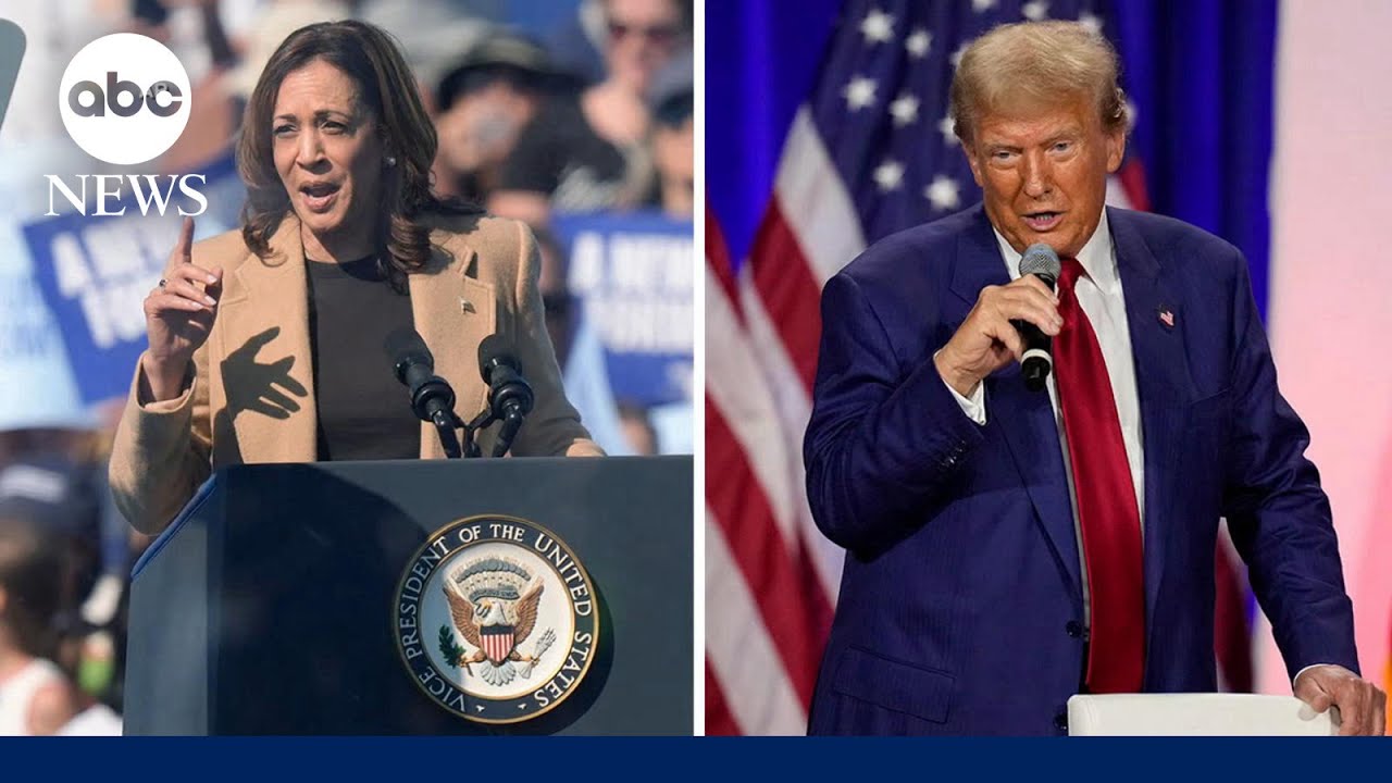 Harris, Trump campaigning in Michigan on state’s 1st day of early in-person voting