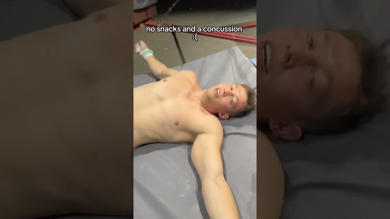 High stakes gymnastics 😂#gymnastics #gymnast #olympics #olympic #sports #fail #fails #ncaa #sport