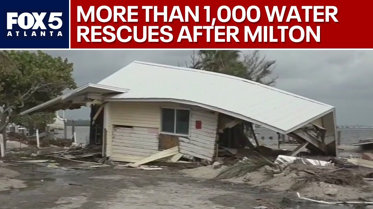 Homes uprooted by Milton’s storm surge | FOX 5 News