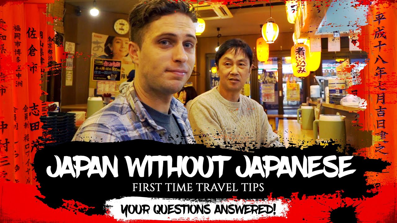 How difficult is travelling in JAPAN without speaking JAPANESE? 🇯🇵