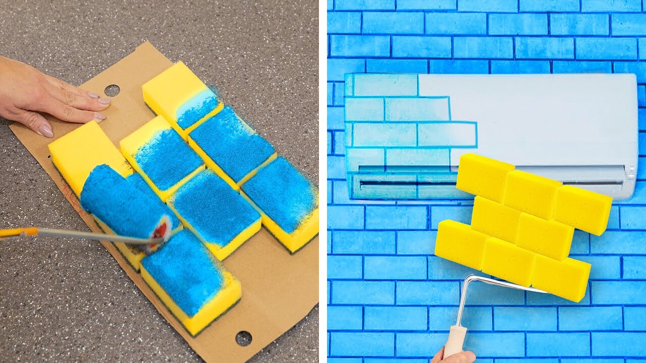 HOW TO HIDE THE AIR CONDITIONER IN THE HOME INTERIOR🏠