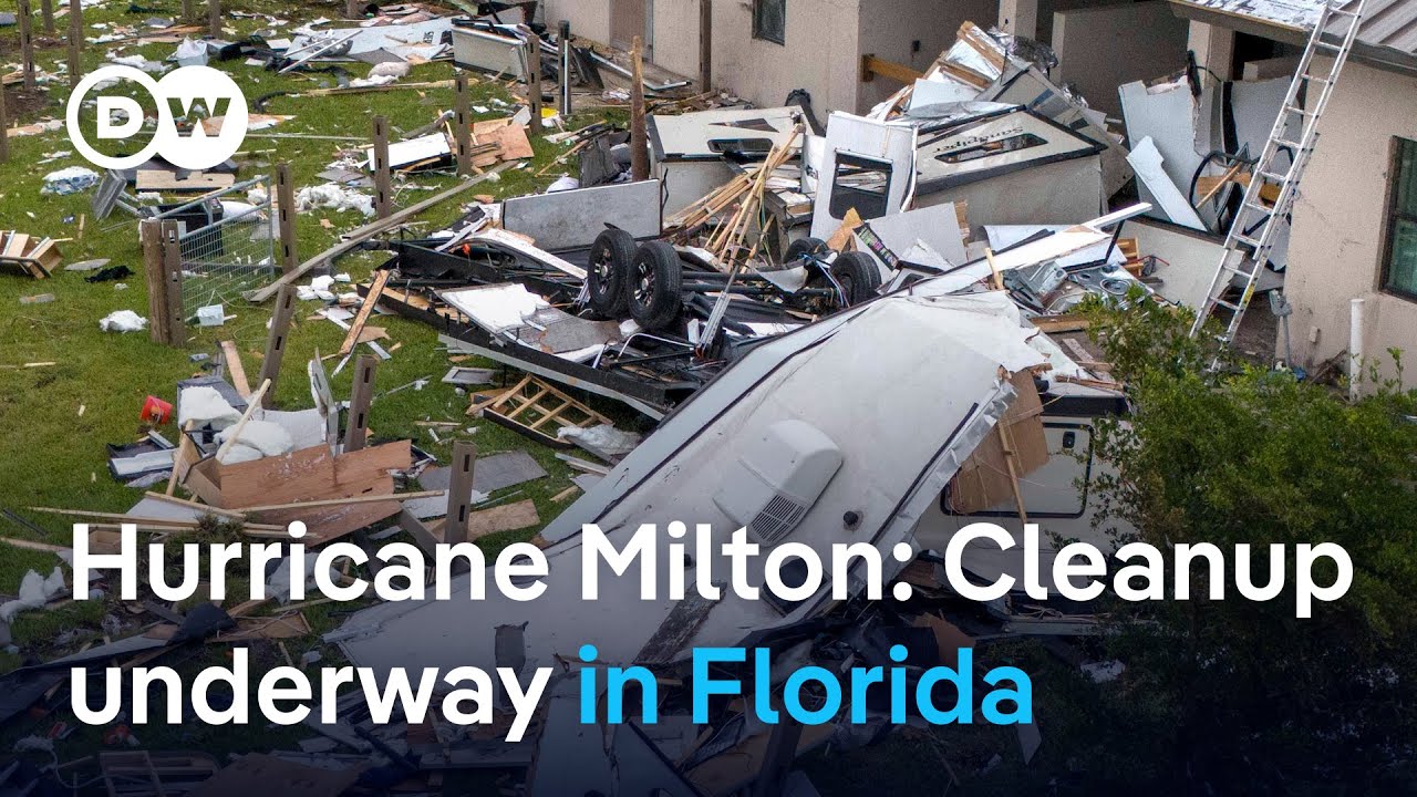 Hurricane Milton aftermath: People in Florida assess damage | DW News