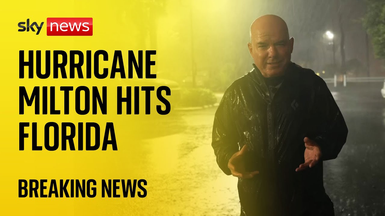 Hurricane Milton: Category 3 storm makes landfall in Florida