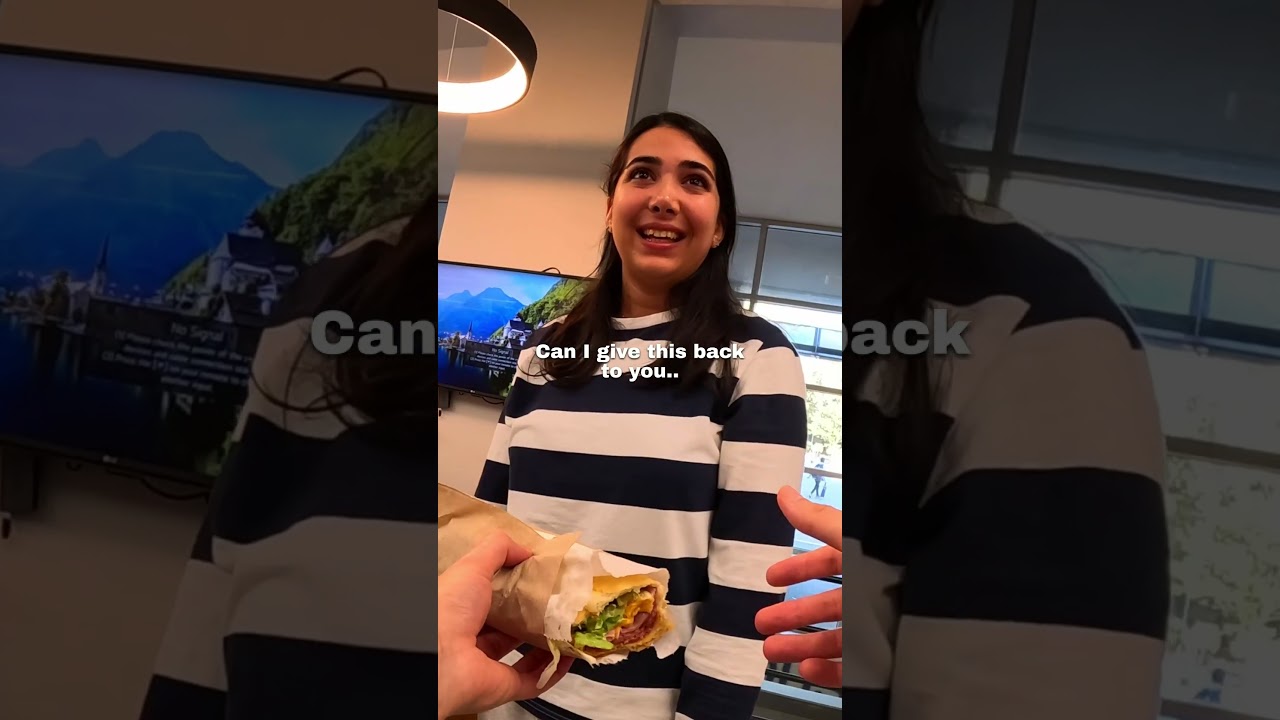 I asked for food and THIS happened 🥺❤️