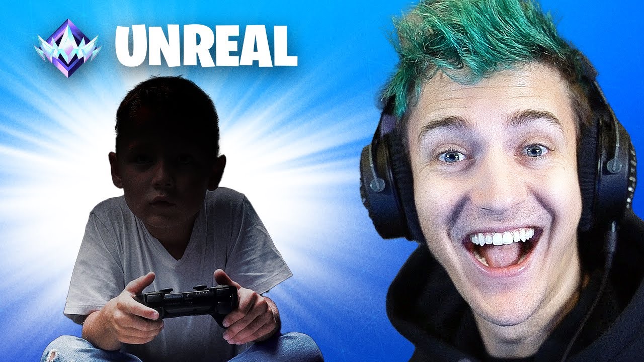 I Carried A 10 Year Old in Unreal Fortnite Lobbies