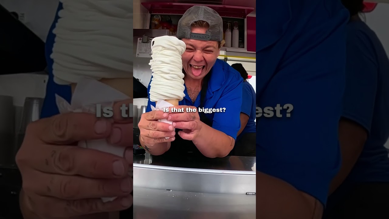 I tried to buy 1,000 scoops of ice cream and THIS happened 🥺❤️