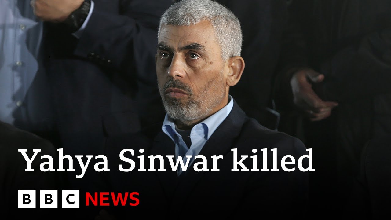 Israel says Hamas leader Yahya Sinwar killed during routine Gaza patrol | BBC News