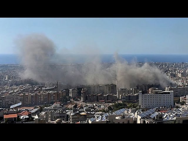 Israel targets Beirut in a fresh wave of strikes