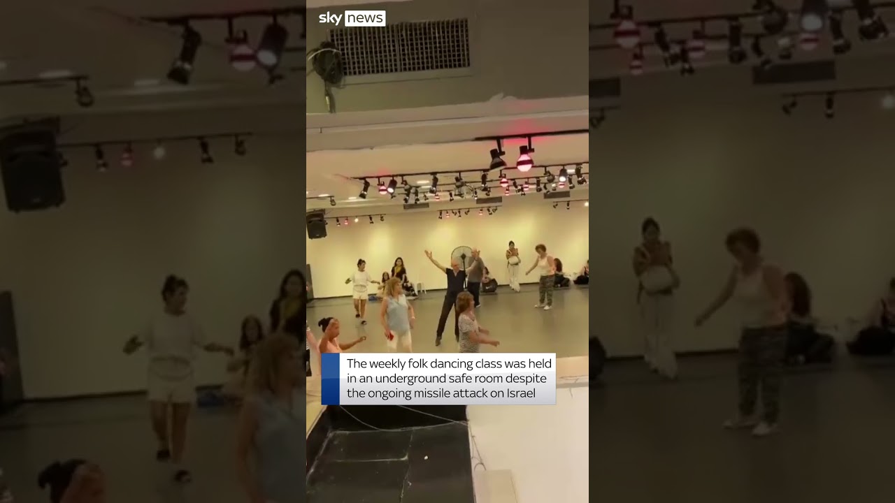 Israeli dance class continues in Tel Aviv through Iran’s missile strikes