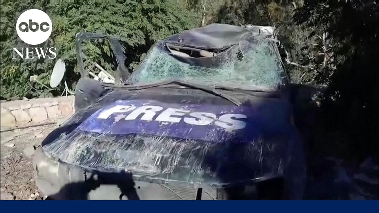 Israeli strike kills 3 journalists in Lebanon