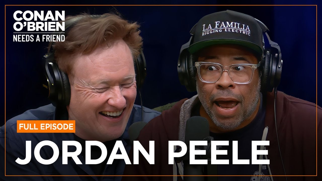Jordan Peele [FULL EPISODE] | Conan O’Brien Needs A Friend