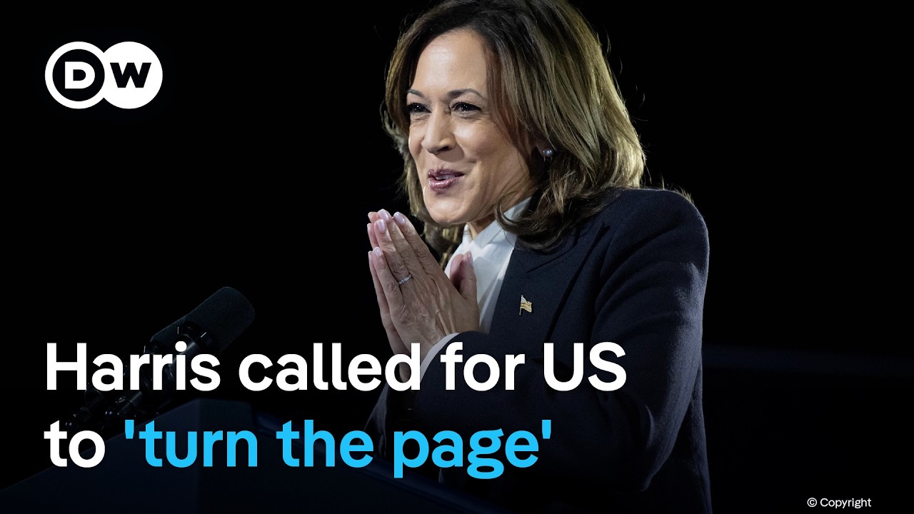 Kamala Harris delivers closing argument in Washington DC | DW News