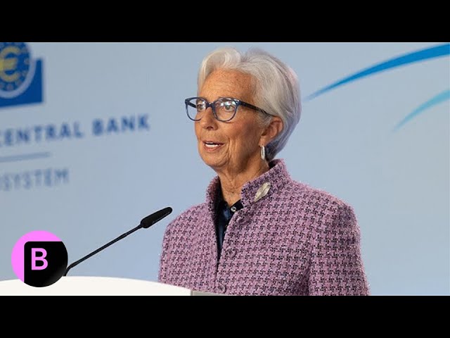 Lagarde Says Economy ‘Somewhat Weaker’ Than Expected