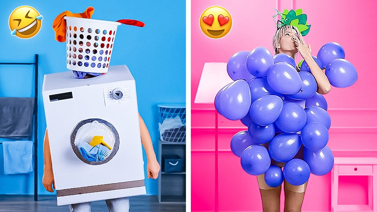 LAST-MINUTE HALLOWEEN COSTUMES 🧛‍♂️ DIY MAKEUP & DECOR IDEAS