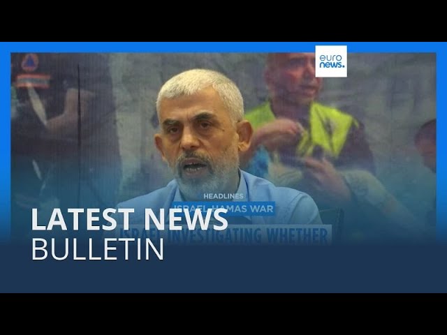 Latest news bulletin | October 18th – Morning