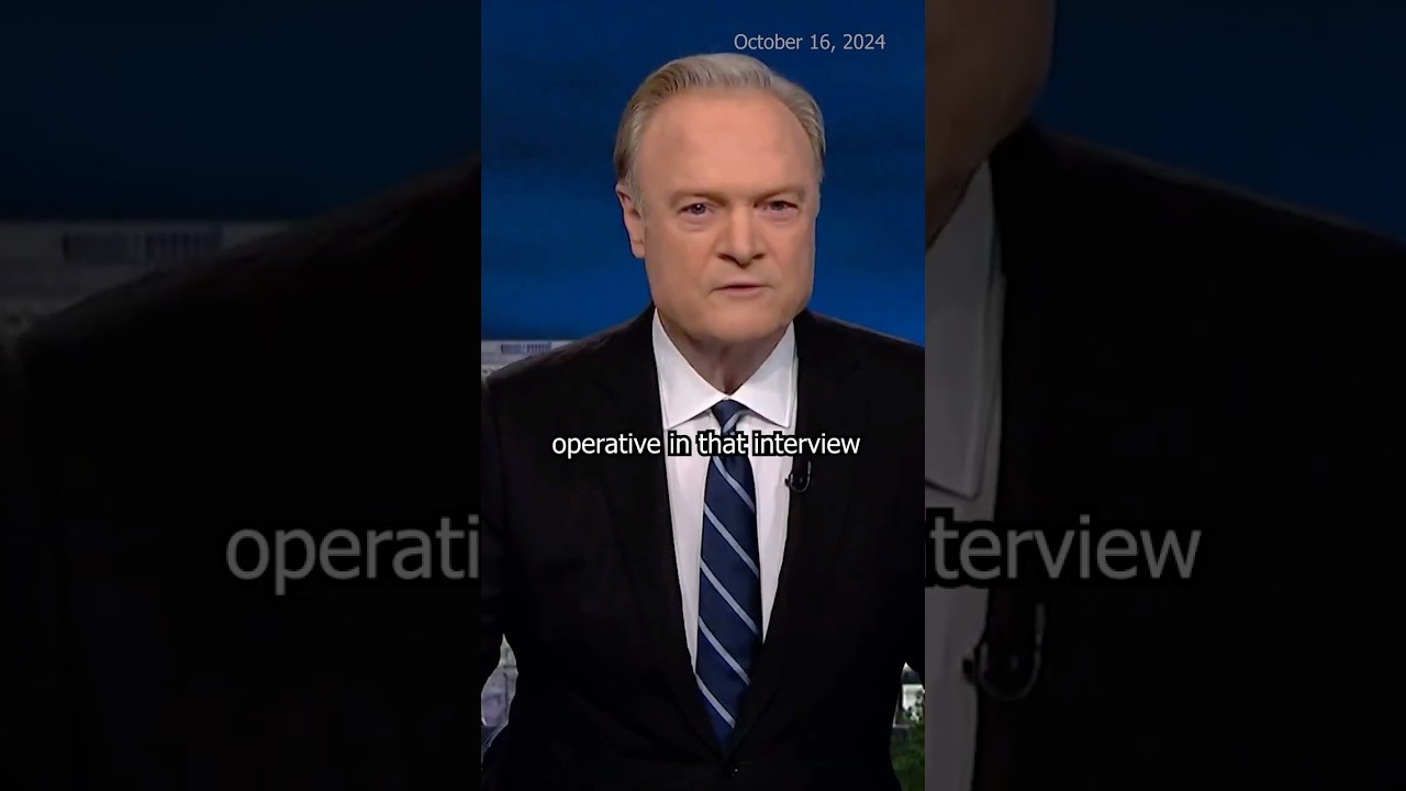 Lawrence on FOX’s Harris interview: Bret Baier functioned as a Trump campaign operative