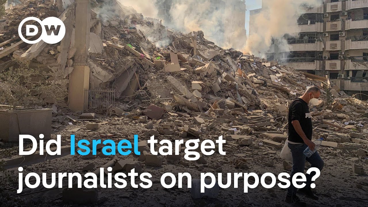 Lebanon accuses Israel of deliberately targeting journalists in strike | DW News