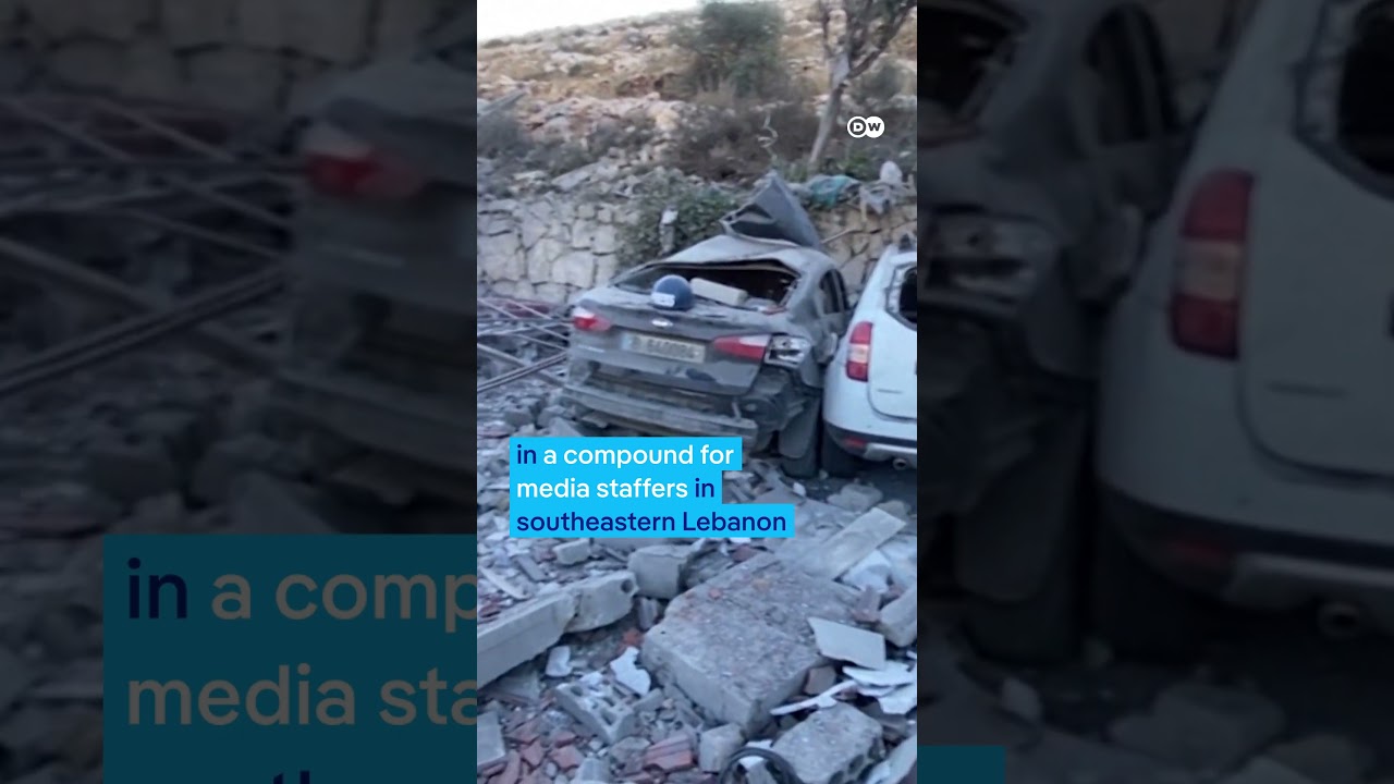 Lebanon accuses Israel of deliberately targeting journalists in strike | DW News