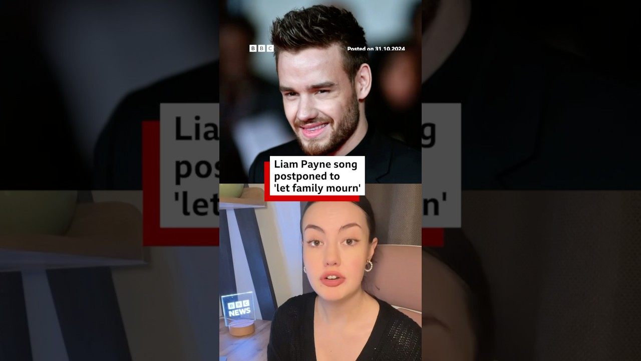 Liam Payne song postponed to ‘let family mourn’. #LiamPayne #BBCNews