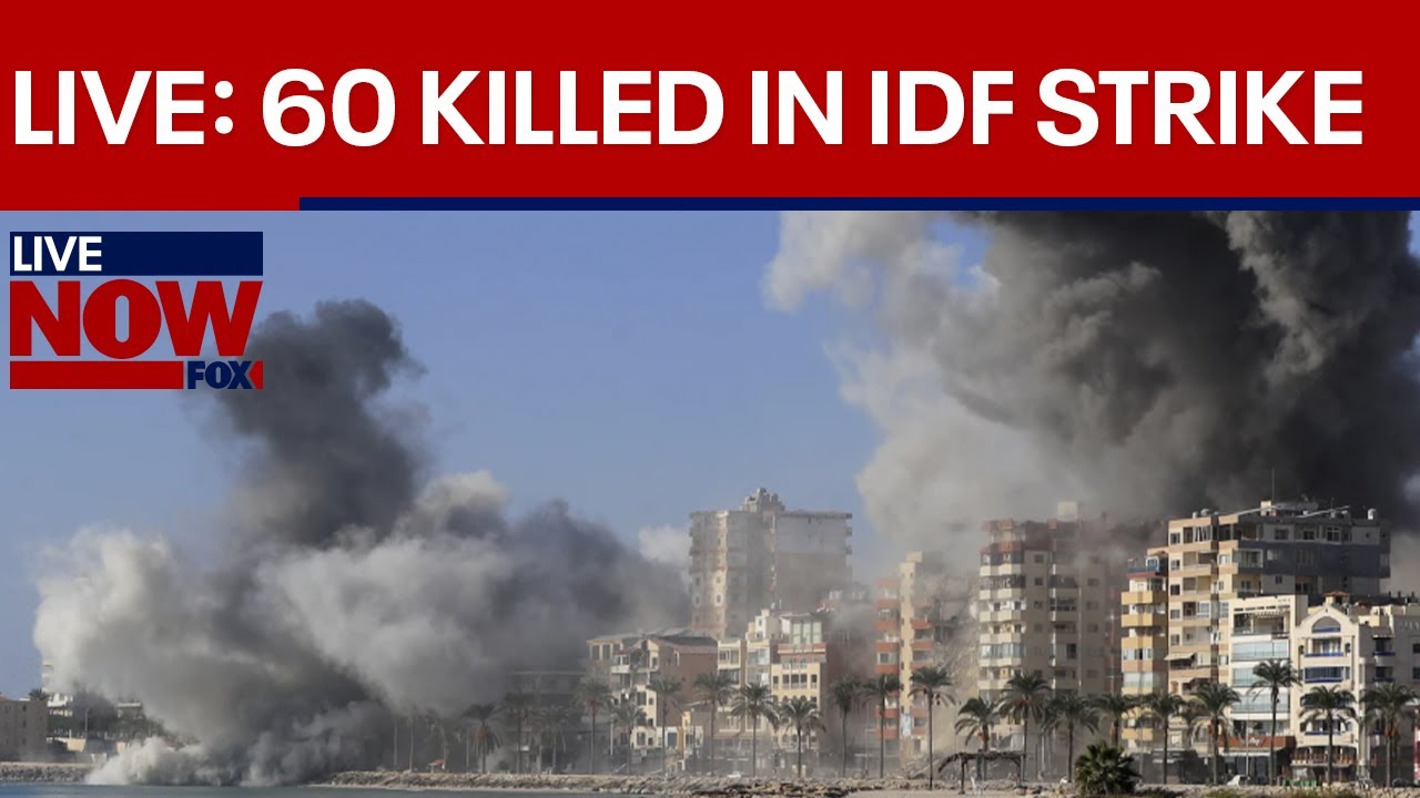LIVE: 60 killed in Israeli airstrike in Gaza, Trump-Harris campaign updates | LiveNOW from FOX
