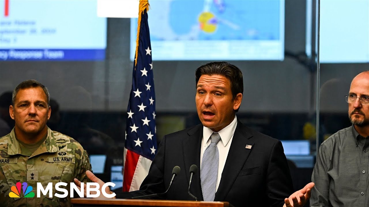LIVE: DeSantis holds briefing ahead of Hurricane Milton landfall