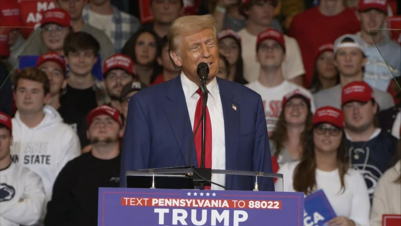 LIVE: Former President Trump holds campaign rally in Rocky Mount, NC