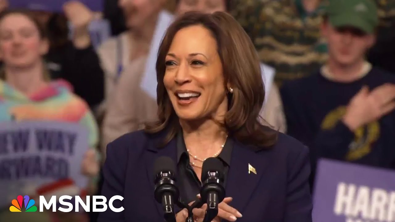 LIVE: Harris holds campaign rally in Oakland County, MI